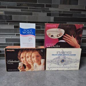 Vintage Beauty Lot Nails, Facials, Feet and Jewellery Cleaner